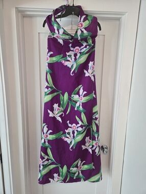 Blue Hawaii Sportswear Honolulu Vintage Pareo Dress Wrap Sarong